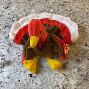 Ty Beanie Baby Gobbles the Turkey 1996